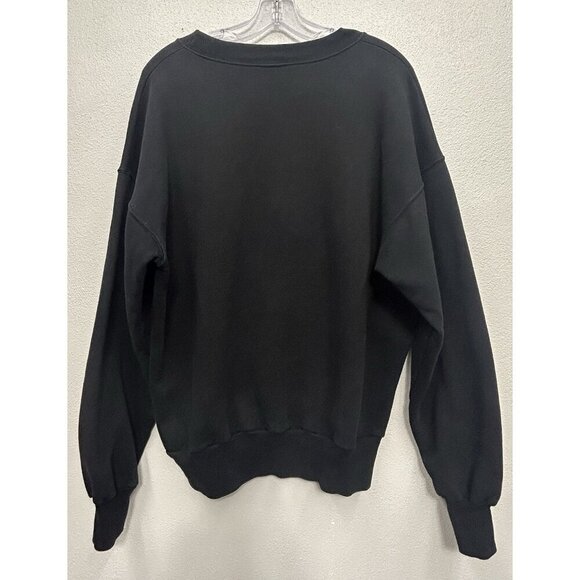 Vintage 80’s Nike Air Big Swoosh Crewneck Sweatshirt Large USA Made Embroidered - Picture 2 of 4